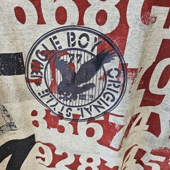 Mens 90's Vintage Bugle Boy t-shirt XXL - Picture 2 of 3